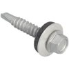ForgeFix TechFast Hex Head Roof Screw Self-Drill Light Section 5.5x32mm Pack 100