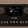 Radio-CD Pure Classic C-D6 Coffee Black/Walnut EU/UK DAB, DAB+, FM czarny, orzech włoski
