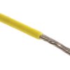 Przewód jednożyłowy linkowy 0.23 mm² Żółty Alpha Wire PVC 24 AWG 300 V dł. 305m 7/0,20 mm +105°C Lista UL