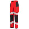 PANTALON STAR ROUGE FLUO / NOIR