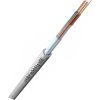 Telephone cable, 4-wire, J-Y(St)Y, 2 x 2 x 0.6 mm, gray, PVC, 3161003-002