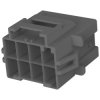 Socket housing, 8 pole, pitch 6 mm, straight, gray, 5-2232264-4