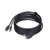 Kabel KVM, HDMI - HDMI, kolor: Czarny, StarTech.com