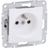 ASFORA Gniazdo pojedyncze z uziemieniem białe EPH2800721 SCHNEIDER ELECTRIC
