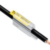 PE cable maker, inscribable, (W x H) 18 x 5 mm, max. bundle Ø 4 mm, transparent, 1891780000