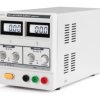 Whadda Dc lab power supply 0-30 vdc / 0-3 a max with dual lcd display