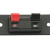 Gniazdo kolumnowe na płytce 2PIN (2 sztuki)