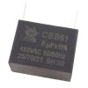 Kondensator rozruchowy do silnika 8µF 450VAC, CBB61, do druku, raster 42mm, 48 × 26 × 37 mm