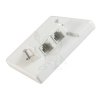 Gniazdo p/t 2x GTP-2 telefoniczne ABS 2965