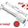 Końcówka rurkowa izolowana 1,0 L= 8mm (10szt)