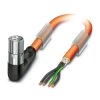 Kabel elektryczny i sieciowy kabel zasilający Phoenix Contact KSF 6 Core 2 m Poliuretan, Sheath Pomarańczowy 12.30 mm