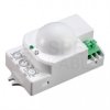 Czujnik ruchu mikrofalowy radarowy, detektor natynkowy 1200W 230V 360st. o zasięgu działania 1-8m biały ORNO