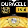 Lithium-button cell, CR1616, 3 V, 50 mAh, CR1616