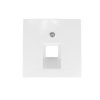 Pokrywa gniazda RJ12/RJ45 pojedynczego biała 5314078989 B.Kwadrat Berker