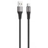 KABEL USB/TYPE-C 3A 3M CZARNY VIDVIE