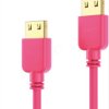 PI0505-010 HDMI Cable - PureInstall - Slim 1.00m, red
