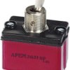 APEM 3646NF/2 3646NF/2 Przełącznik dźwigienkowy 250 V/AC 6 A 2 x wł/wł zatrzask 1 szt.