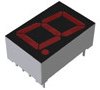 Wyświetlacz diodowy LED 7-segmentowy ze wspólną katodą 36 mcd RH DP, Czerwony 14.6mm ROHM 650 nm