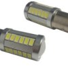 ŻARÓWKA LED 12V 4W DWUWŁÓKNOWA CZERWONA