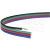 Kabel telekomunikacyjny wstążkowy TLWY RGB LED 4x0,35mm2 kolorowy 12/24V montażowy linka LED LABS