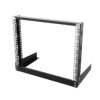 MIRSAN Stojak montażowy 19 6U szerokość 516mm głębokość 300mm czarny