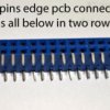 32 pins edge connector