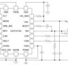 14 V, 25 A synchronous buck power stage with output current monitoring