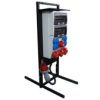 Rozdzielnica budowlana na stojaku IP 44 ERB63AWN2 17360 8xGS 250V 2xCEE 16A 5P 2xCEE 32A 5P