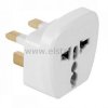 Adapter AC wtyk UK- gn. uniwersalne, QZ36, białe