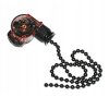 3A 250V Table Lamp Chain Switch, Black