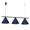 Lampa Wisząca Capital Black/Navy Blue 3Xgx53 Mlp1532 Milagro