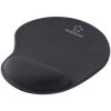 Renkforce RF-5044650 Mouse pad Ergonomic Black Fabric Non-slip Base