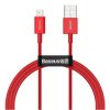 Kabel USB-Iphone 1m 2,4A czerwony CALYS-A09 BASEUS