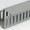 Koryto kablowe szerokość 25 mm głębokość 40mm typ Koryto panelowe z otworami RS PRO PVC Otwarty Szary