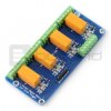 Moduł przekaźników DPDT 4 kanały - styki 1A/125VAC - 5V