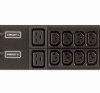 Vertiv EG2XPR166-103IB4PS6-IP44, Podstawowy, Poziome, Czarny, 16 x gniazdo sieciowe, C13 panel, IEC 60309