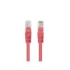 Kabel sieciowy U/UTP kat. 5e, 3 m, czerwony - 10-pack