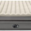 Intex 64164ND QUEEN COMFORT ELEVATED AIRBED Łóżko powietrzne (D x S x W) 203 x 152 x 51 cm beżowy, brązowy