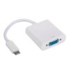 Konwerter adapter z kablem Akyga AK-AD-55 USB type C (m) / VGA (f) 15cm