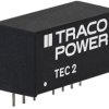 DC converter, 18-36 VDC, 2 W, 1 output, 5 VDC, 83 % efficiency, TEC 2-2411