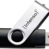 Pendrive USB 2.0 Intenso Basic Line, 8 GB, czarny, 28 MB/s / 6,5 MB/s