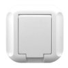 Topaz Gniazdo Pojedyncze Podtynkowe +0 Ip44 Gpt-16Th Białe
