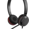 Jabra Evolve 20 Słuchawki nauszne przewód stereo czarny Wyciszanie hałasów, redukcja szumów mikrofonu zestaw słuchawkowy
