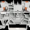 2204-1201 2-conductor through terminal block , 4 mm², gray