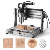 3020-PRO Ultra Desktop CNC Router, 710W Spindle for Metal Carving and