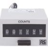 Licznik impulsów 12 V DC Resetowanie Ręczne RS PRO Cyfrowe 6-cyfrowy Licznik impulsów