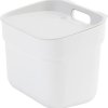 Curver READY TO COLLECT Biomülleimer [5L], weiß 251938 Kosz na śmieci biały 1 szt.