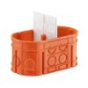 Puszka Podtynkowa Podwójna 60Mm Pomarańczowa M2x60f Multiwall 33160008