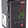 Regulator temperatury PID panelowy RS PRO Uz: 24 V AC/DC wyjście Przekaźnik 3-wyjściowy wejście Analogowe, termopara