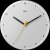 BC26W-DCF Analogue radio wall clock, silent, 23 cm, white